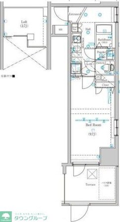 グランシアタワー亀戸の物件間取画像